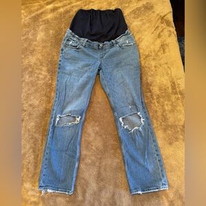 Abercrombie & Fitch Blue Boyfriend Jeans